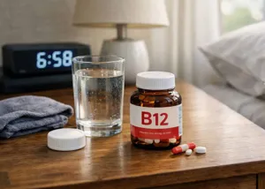 ویتامین B12 را صبح بخوریم یا شب؟