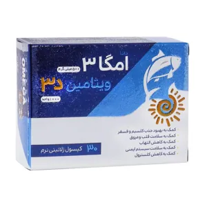 امگا3 500 میلی گرمی پلاس د3