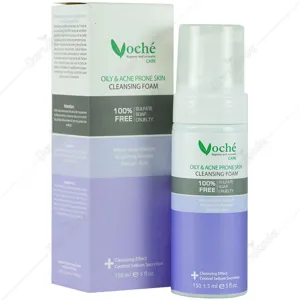 فوم شستشوی صورت پوست های چرب و مستعد آکنه وچه