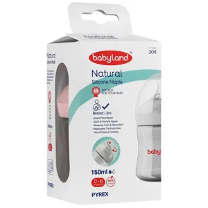 بطری شیر خوری نچرال پیرکس 205