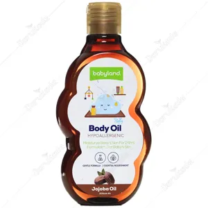 روغن بدن بچه حاوی روغن جوجوبا