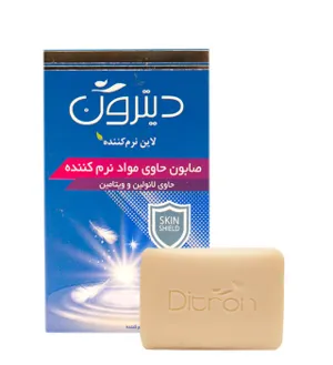 صابون نرم کننده حاوی لانولین و ویتامین ای