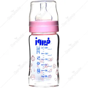 شیشه شیر خوری پیرکس دخترانه 220 میلی لیتر