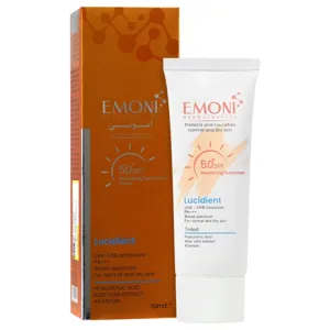 کرم ضد آفتاب لوسیدینت پوست نرمال تا خشک  SPF50 امونی