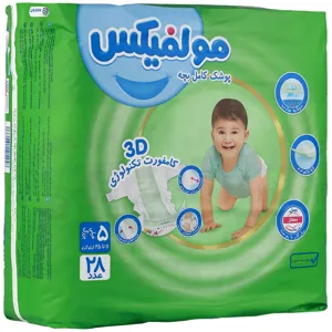 پوشک سایز 5 با تکنولوژی 3 بعدی