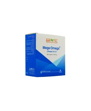 سافت ژل مگا امگا 1000 میلی گرم 9 7 6 3 باریویتال