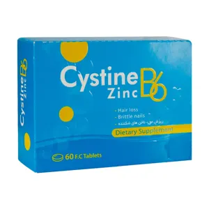 سیستین ب6 زینک 60 عددی