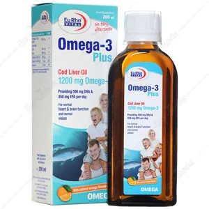 امگا 3 پلاس 200 میلی لیتری
