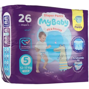 پوشک شورتی کانال دار بزرگ