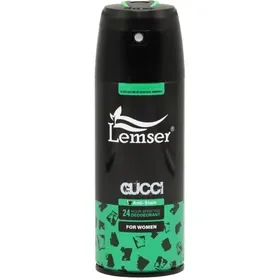 اسپری دئودورانت زنانه لمسر مدل GUCCI