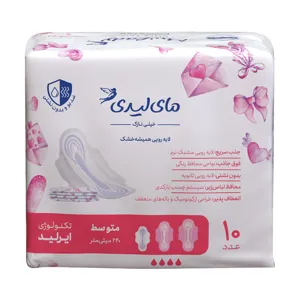 نوار بهداشتی بالدار ایرلید متوسط