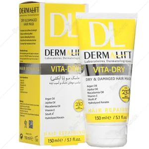 ماسک مو با آبکشی موهای خشک ویتا درای