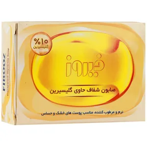 صابون شفاف حاوی گلیسیرین