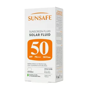 ضد آفتاب SPF50 سولار فلوئید سان سیف