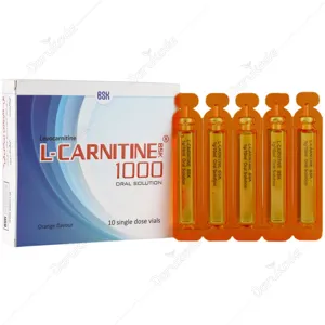 ویال ال کارنیتین 1000 میلی گرم