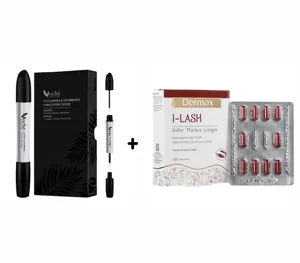 پک تقویت مژه و ابروی ووچه + کپسول آی لش